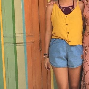 🍓SOLD🍓High waisted Denim shorts